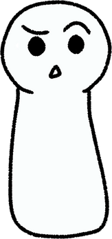Blob with Raised Eyebrow
